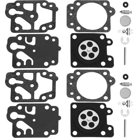 Kit de réparation de joints de membrane de carburateur (2 jeux) - Kit de réparation de joints de carburateur - Joints de remplacement compatibles avec les carburateurs Walbro K21-WYA (1/5)