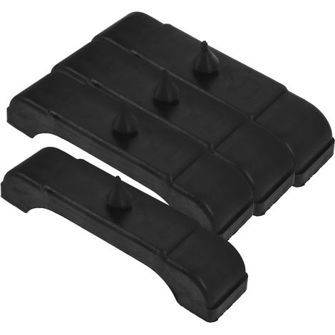 4 Pièces Coussins Caoutchouc pour Montage Radiateur Noyaux Compatible Kit de Fixation et Résistant (1/4)