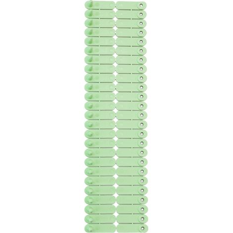 Boucles de marquage Ukal tag vert marquage de 101-200 X100