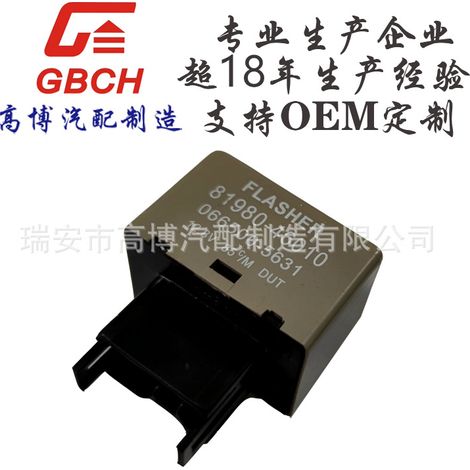 F049 General Motors Toyota BYD Geely Flasher 81980-46010 066500-5531 81980-02040 (1/5)