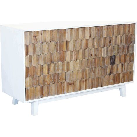 Mobile credenza da interno a 3 ante push&pull in legno Linea Classic