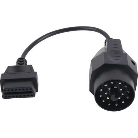 Câble de connecteur de diagnostic automobile 16 pin à 20pin Remplacement de l'adaptateur OBD2 pour E36 E39 X5 Z3 x1 (1/5)