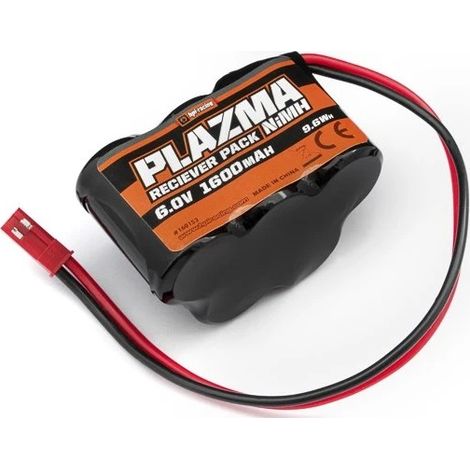 Plazma 6.0V 1600mAh NiMH Receiver Battery Pack