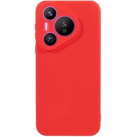 Coque compatible Huawei Pura 70 Pro/70 Pro+ avec doublure en fibre, TPU souple, couleur unie - Cadeau compatible avec G (1/5)