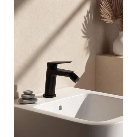 Miscelatore bidet Totem in ottone nero opaco (1/3)
