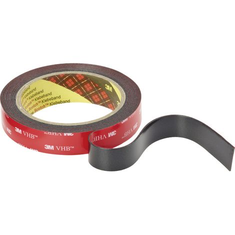 3M Montageband VHB Tape 5952F schwarz L.3m B.19mm Rl.3M (1/2)