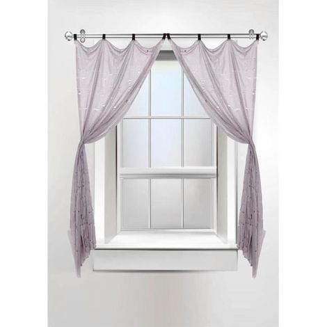 Rideaux Halloween - Multicolore - 180 x 85 cm - Intérieur - A suspendre - Violet