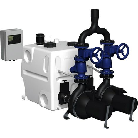 Fäkalienhebeanlage Multilift MD1.80.80.40.4.51D/450.SL 3x400V 4kW (1/2)