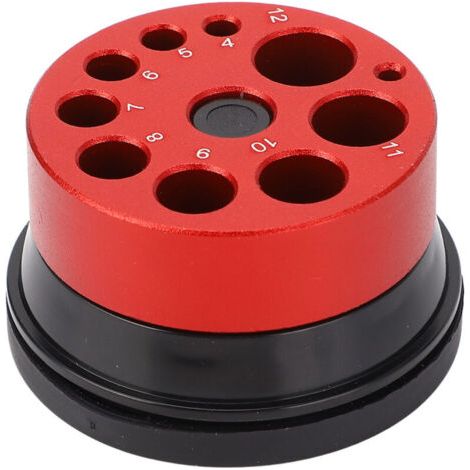 BUNTHAUS Bouchon collecteur de poussière pour perceuse électrique, 9 trous, en alliage d'aluminium et ABS, fixation pour plafond