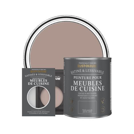 Peinture pour Meubles de Cuisine, Finition Satinée - Dentelle (1/3)