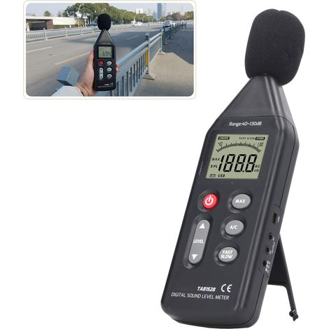 Testeur de bruit TA8152B - Appareil professionnel de haute précision pour une utilisation domestique et le test du volume (1/5)