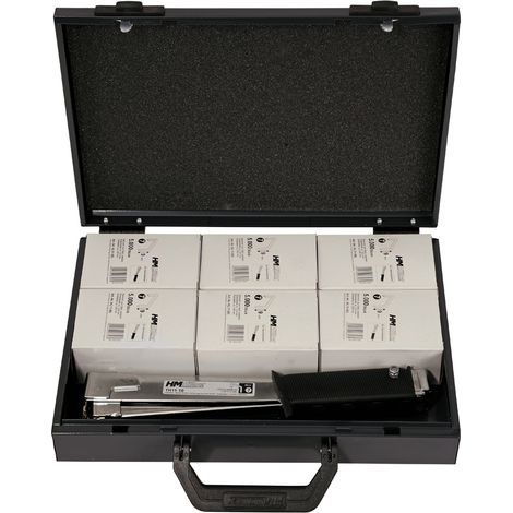 HM Müllner Hammertacker Set Professonal + Koffer + 30.000 Tacker 9mm