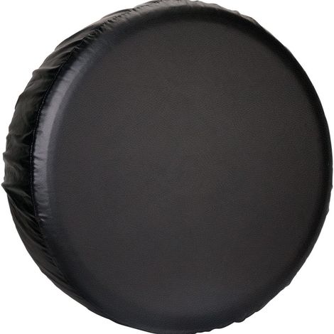 Universelle Reserveradabdeckung mit wasserdichtem Schnallengurt für Jeep, Anhänger, Wohnmobil, LKW und alle PKW-Räder, 73 x 37 cm – Schwarz, 210D (M) (1/5)