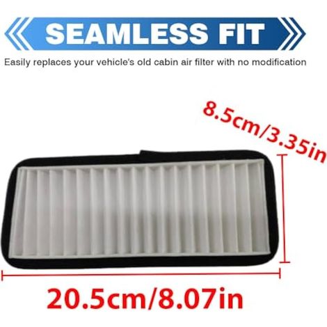 Filtre d'aération d'admission d'air, adapté pour Te/S la Model 3 2021-2023 (1/3)