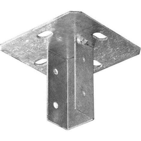 Supporto per asta di sospensione 132x164x117mm in acciaio Sati 62030056