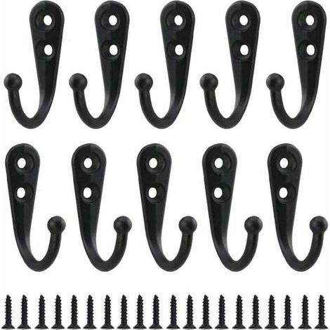 Set di 10 appendiabiti vintage da parete -Crezuo