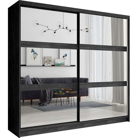 Schwebetürenschrank 230cm in Esche, TORTONA-166 (1/4)