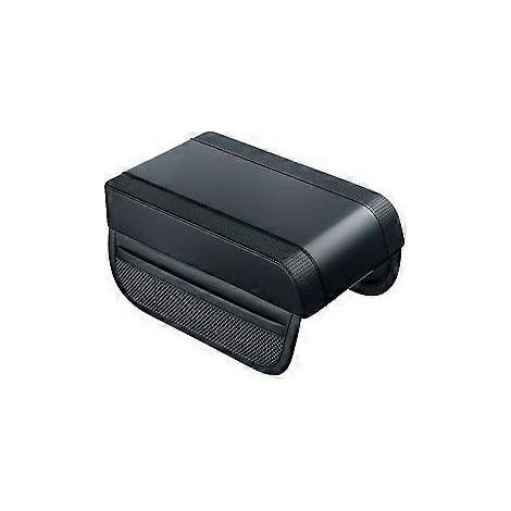 Coussin rehausseur universel pour accoudoir de voiture, coussin de console centrale auto noir (1/5)