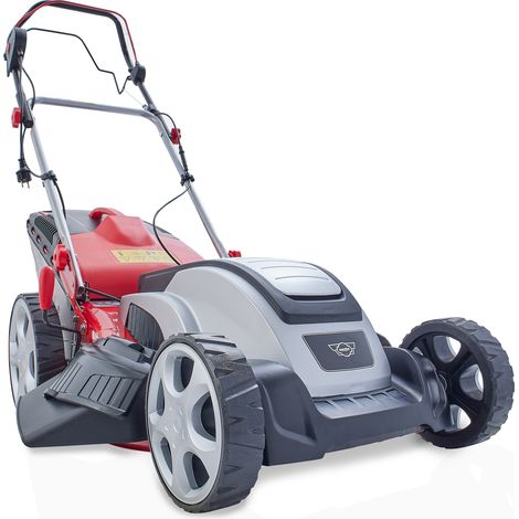 Rasenmäher Elektro 46 cm Schnittbreite 5in1 mit Radantrieb 1800W 60L Fangkorb