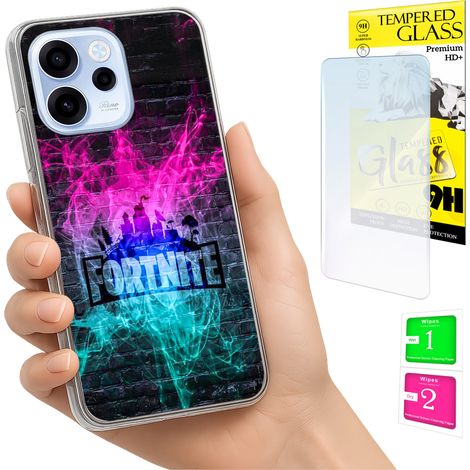Schutzhülle für Oppo Reno 15F / 15F FS: Fotoschutzhülle, Rückseite + 9H-Glas (1/5)