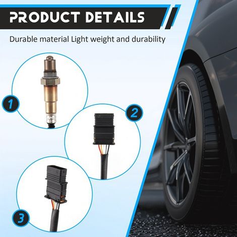11787596908 is applicable to the upstream oxygen sensor of BMW F30, F32, 3.0 L6, X5, and X6. (1/4)