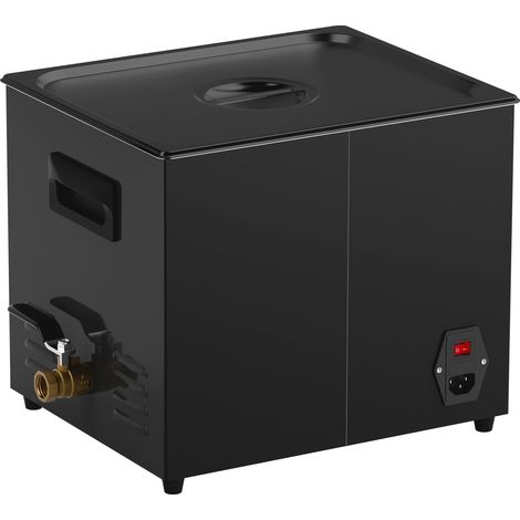 Mophorn 10 L Ultraschallreiniger 240 W digitales Reinigungsgerät mit Schonmodus & optimierter Entgasung, 40 kHz industrieller Reiniger mit Heizung & Timer, geeignet für Brillen und Uhren Schwarz