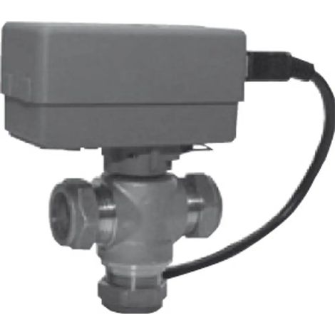 Bosch Accessori per pompe di calore aria-acqua WWV 22-1 Valvola di commutazione acqua calda 22 mm, 8738201412