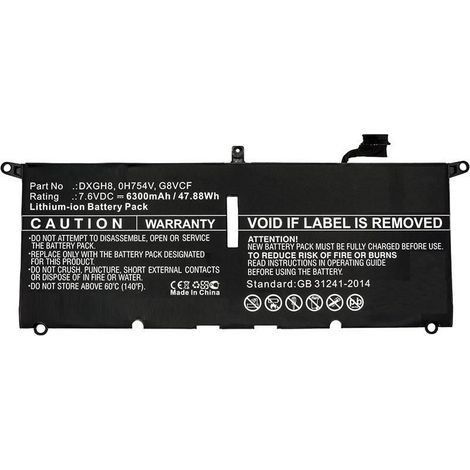 CoreParts Dell Laptop-Akku, mbxde-BA0082
