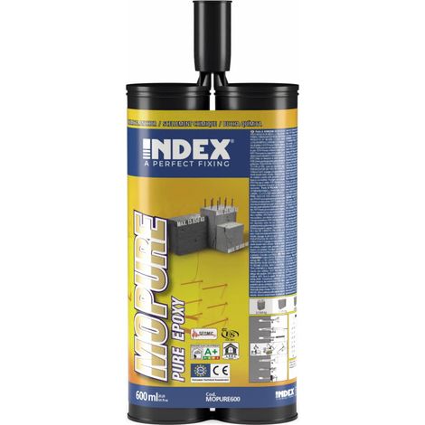 Cartouche de scellement chimique 600 ml charges lourdes Expoxy pur ATE Option 1 - MOPURE600 - Index (1/2)