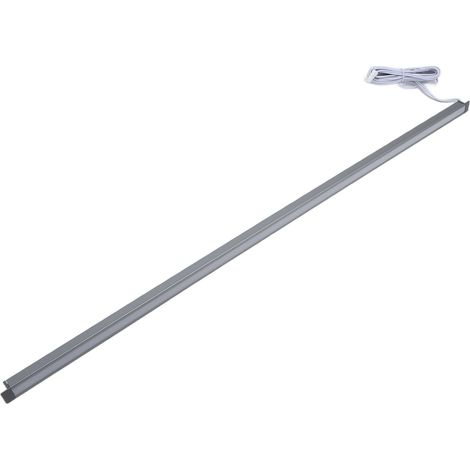 Lineare LED-Lichtleiste für 11x11mm Glasregale, punktlose Beleuchtung für Schränke, Bücherregale, Sideboards und Weinkeller (warmweiß, 12V DC, Art.-Nr. 1906, Sonderanfertigung) (1/5)