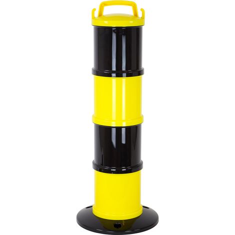 Balise de signalisation modulable Jaune/Noire - 1090026 (1/4)