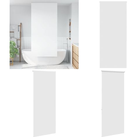vidaXL Store enrouleur de douche 110x240 cm largeur du tissu 106 cm (1/5)