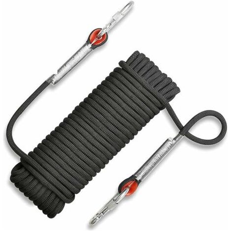 20M Corde De Sécurité d'escalade Extérieure Anti-déchirures Alpinisme Sauvetage Corde,10mm de diamètre Corde pour Le Randonnée
