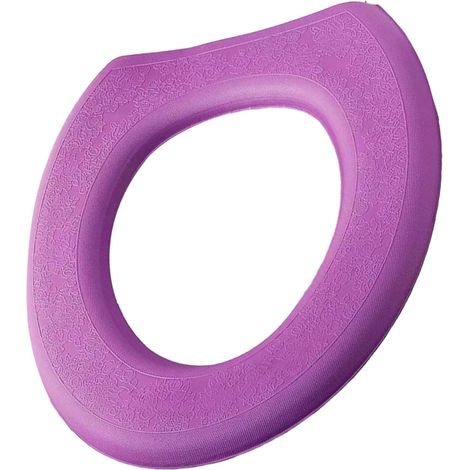 1 Housse de siège, coussin EVA imperméable, auto-adhésif, forme O, universel pour salle de bain (1/5)