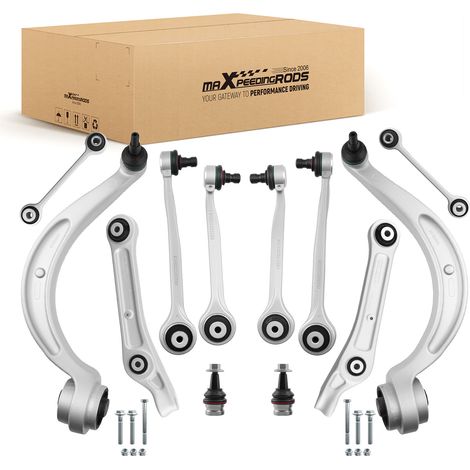 12X FRONT SUSPENSION CONTROL ARM WISHBONE FOR AUDI A4 8W2 8WH 8W5 A5 F53 F57 F5A (1/5)