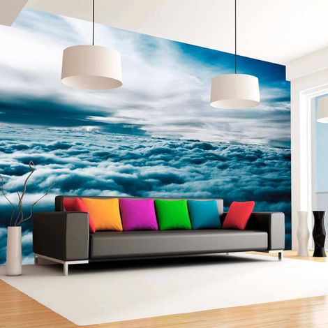 Papier peint marcher sur le ciel - 300 x 230 cm