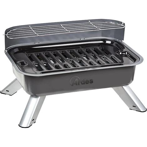 Ardes ARBBQ01 Barbacoa eléctrica negra 2000 W