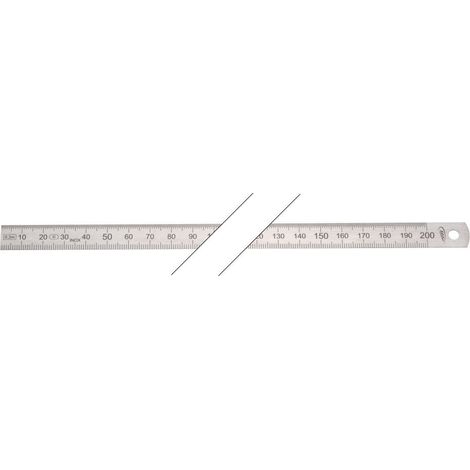 Regola 300X15X0,5Mm Acciaio Flessibile 1/2 Hp (1/3)
