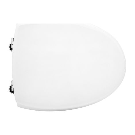 SEDILE WC PER SIMAS VASO BIARRITZ FORMA 4- Bianco - Cerniere A passanti- CW- pezzi 1