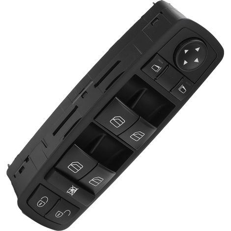 VOLLSUN Fensterheberschalter 16982066109174, passend für Mercedes-Benz A-Klasse W169 (2004–2012), Fahrerseite, Fensterheber, Ersatzteil (1/5)