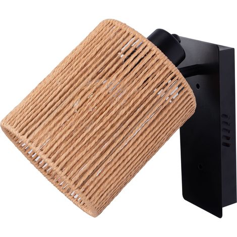 LÁMPARA DE PARED TOOLIGHT APP1823-1W BLACK