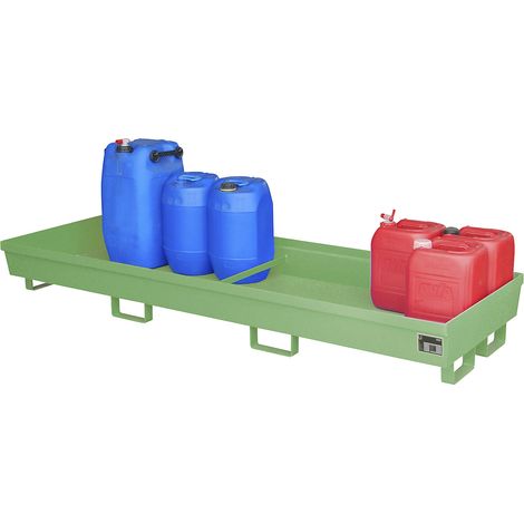 Bauer Südlohn Bac de récupération AO-4/B, laqué, vert réséda (1/4)