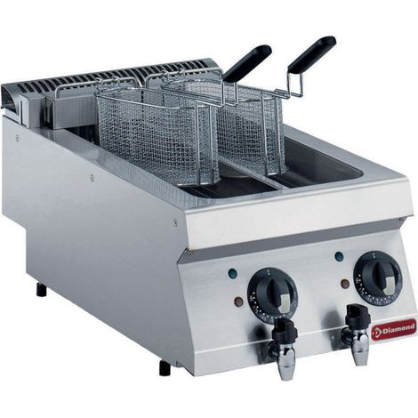 Friteuse électrique - 2 x 5 litres - Diamond