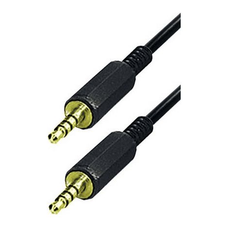 CABLE JACK-MALE-4POL.3.5MM JACK MALE-4PO POUR PIECES SON VIDEO - 9427567 (1/2)