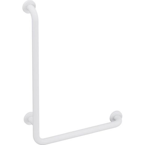 HEWI 801.22B130 98 Poignée d'angle Ser 801, mat, Ø 33 (1/2)