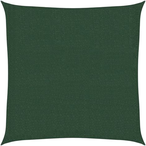 Maison Exclusive - Sonnensegel 160 g/m² Dunkelgrün 2,5x2,5 m HDPE