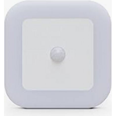 Veilleuse LED automatique 0,8 W avec détecteur de mouvement physique - Lumière chaude - Lot de 2 (1/3)