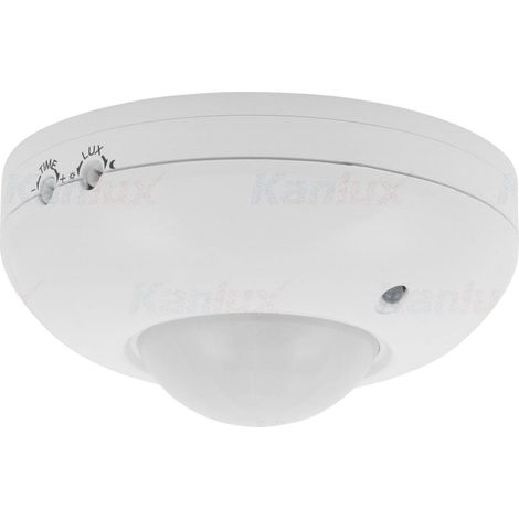 Sensore movimento crepuscolare PIR Kanlux ZONA bianco 10m