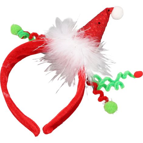 Serre-tête de Noël mignon et doux, coloré pour adultes, filles et garçons - G685 (1/5)
