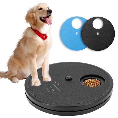 Jouet rotatif 2 en 1 pour chien - Griffoir et distributeur de croquettes à alimentation lente - pour chiens de petite et grande taille (1/5)